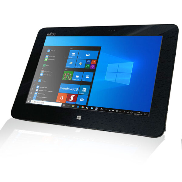 【中古パソコン 期間限定送料無料】中古 富士通 ARROWS Tab Q555/K64 中古 タブレット Win10 [Atom Z3795 メモリ4GB eMMC128GB 無線 カメラ 10.1型] :良品sub_image2