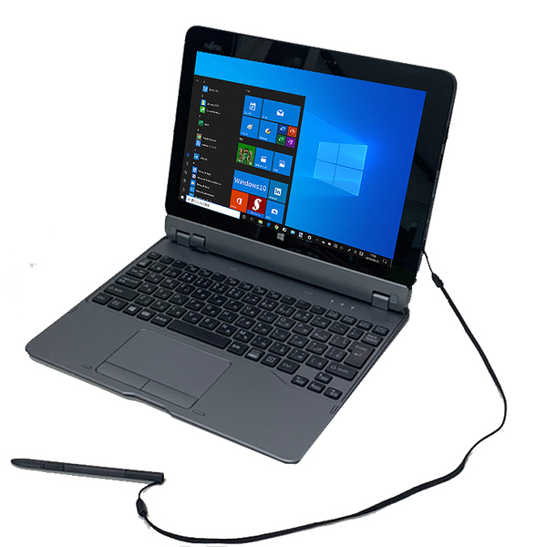 富士通 ARROWS Tab Q555/K32 中古 タブレット Win10 ドックキー ペン[Atom Z3745 メモリ4GB eMMC64GB 無線 カメラ 10.1型] :良品sub_image3