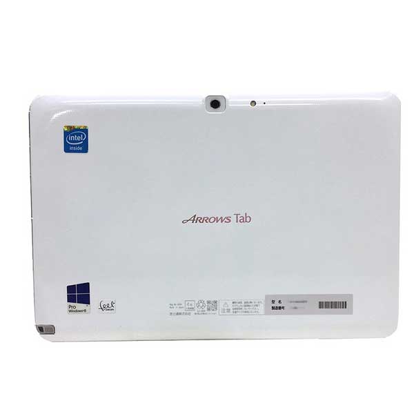 【8/5〜10まで特価】富士通 ARROWS Tab Q584/K 中古 防水 タブレット Win10 2K解像度 [Atom Z3795 1.6GHz 4GB SSD64GB 無線 BT カメラ 10.1型 ] :訳あり品  スタイラス付sub_image4