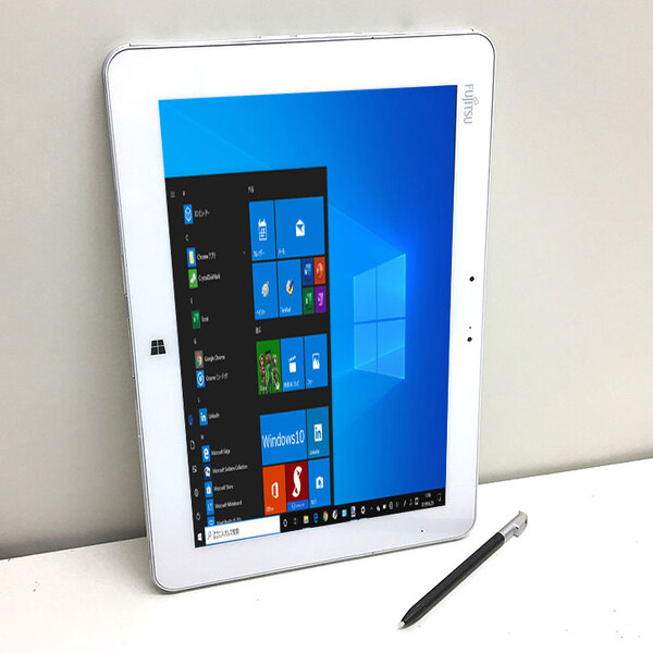 【中古パソコン】富士通 ARROWS Tab Q584 中古 タブレット Win10 防水 ペン付属 [Atom Z3795 メモリ4GB eMMC64GB 無線  10.1型] :訳あり(カメラ▲)sub_image3