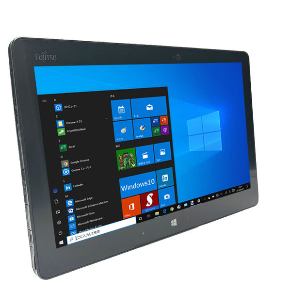 富士通 ARROWS Tab Q665/M 中古 タブレット Win10 フルHD [CoreM 5Y10C 4GB 128GB  BT カメラ 11.6型 ] :訳あり品(ドック認識×)sub_image2