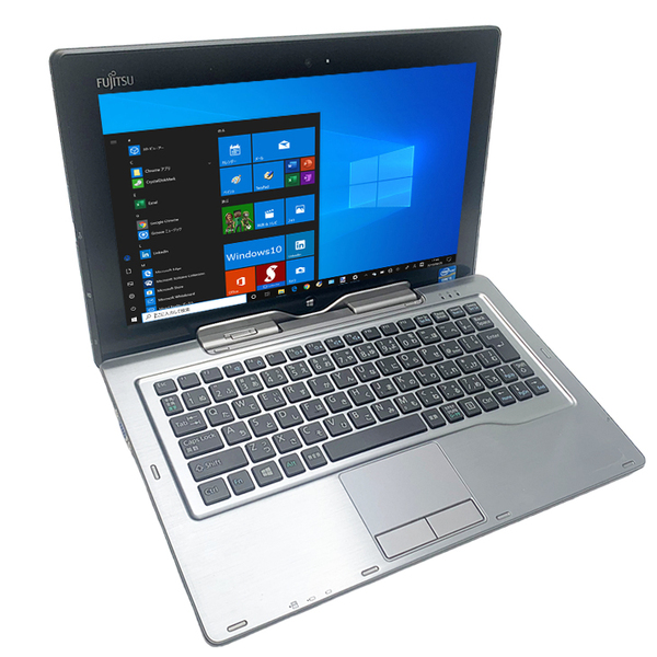【中古パソコン】富士通 ARROWS Tab Q702/G 中古 2in1 タブレット Office Win10 ドックキー おしゃれウッドにカラー済 [Core i5 3427U 4GB 128GB カメラ 11.6] :訳あり品(充電△)sub_image4