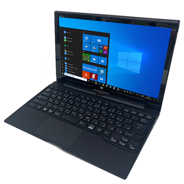 富士通 ARROWS Tab Q704/H 中古 2in1 タブレット Office　 Win10 防水 ペン　ドックキーボード付属　[Core i3 4010U 4GB SSD128GB 無線 カメラ 12.5型] :訳ありsub_image3