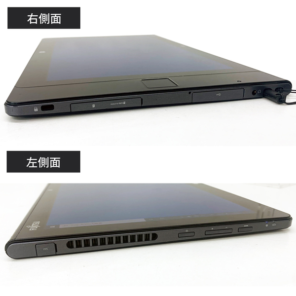 【中古パソコン】富士通 ARROWS Tab Q704/PV 中古 タブレット Win10 手のひら静脈センサー [Core i5 4300U 4G 128G BT カメラ 12.5型 ペン ] :アウトレットsub_image5