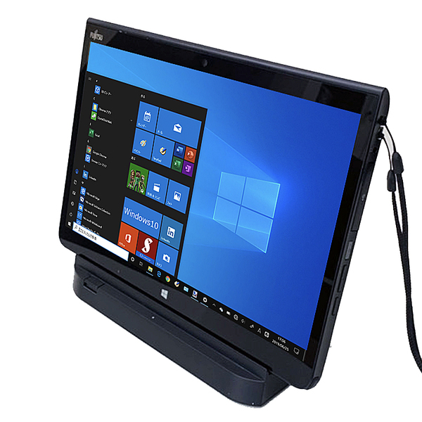 【中古パソコン】富士通 ARROWS Tab Q736/M 中古 タブレット Win10 防水 クレードル ペン[Core i5 6300U メモリ4GB SSD128GB 無線 カメラ 13.3型] :良品sub_image5
