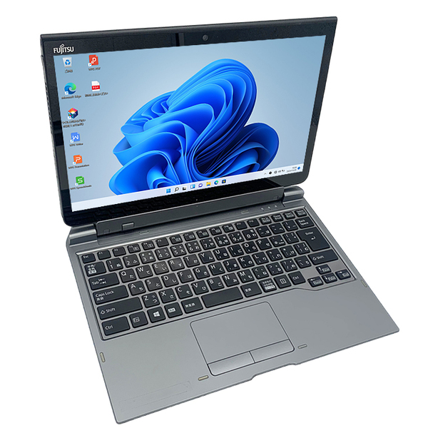 富士通 ARROWS Tab Q737/P 中古 タブレット Win10 or Win11  Office  ドックキー付[Core i5 7300U メモリ4GB SSD128GB 無線 カメラ 13.3型] :良品sub_image2