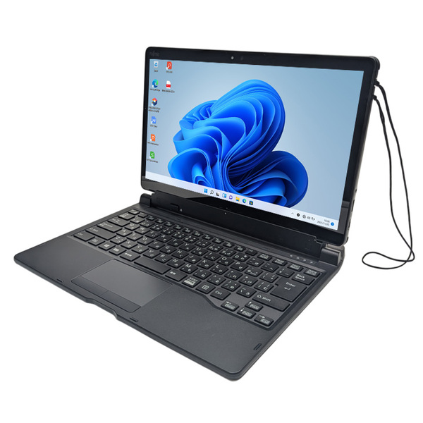 富士通 ARROWS Tab Q738/SB 中古 タブレット 選べるOS フルHD キーボード スタイラス[Corei5 8350U 1.7Ghz 8GB 256GB 無線 BT カメラ 13.3型 ] :良品sub_image3