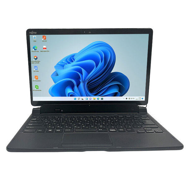 【中古パソコン】富士通 ARROWS Tab Q739/AB 中古 タブレット 選べるOS フルHD キーボード スタイラス[Corei5 8365U 1.6GHz 4GB 128GB 無線 BT カメラ 13.3型 ] :アウトレットBsub_image2