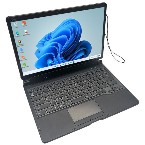 【中古パソコン】富士通 ARROWS Tab Q739/AB 中古 タブレット 選べるOS フルHD キーボード スタイラス[Corei5 8365U 1.6GHz 4GB 128GB 無線 BT カメラ 13.3型 ] :アウトレットBsub_image3