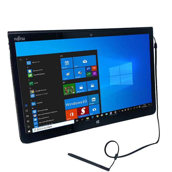 富士通 ARROWS Tab Q775/K 中古 タブレット Win10  [Core i5 5300U メモリ4GB SSD128GB 無線 カメラ 13.3型 スタイラス付 ] :アウトレットsub_image3