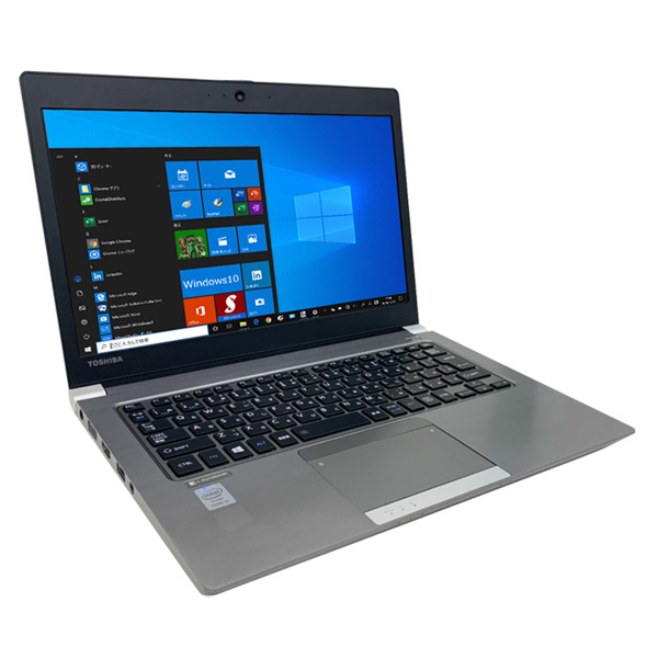 【中古パソコン】東芝 R634 中古 ノートパソコン Office Win10 Home 第4世代 モバイル [core i5 4210U 1.7GHz 8GB 高速SSD128GB 無線 13.3型] :訳ありsub_image1