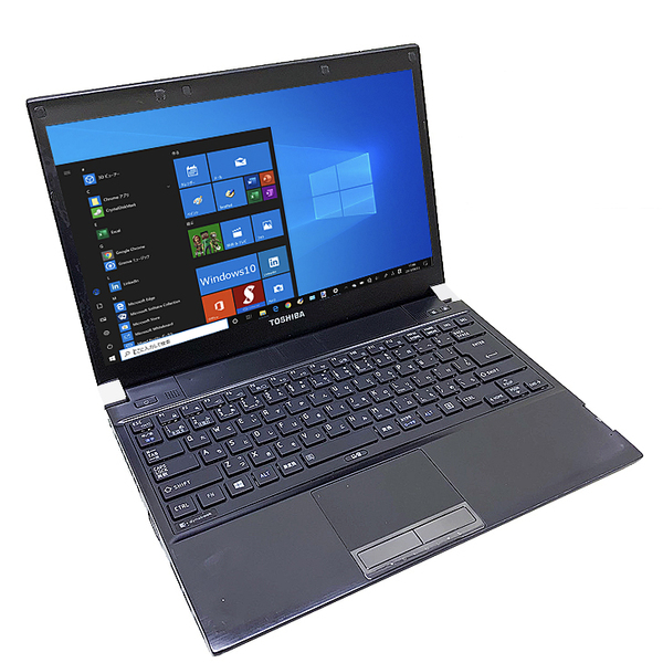 【中古パソコン】東芝 R732/H 中古 ノートパソコン Office Win10 第3世代 [core i5 3340M 2.7GHz 8GB SSD256GB 無線 13.3型　HDMI] :訳ありsub_image1