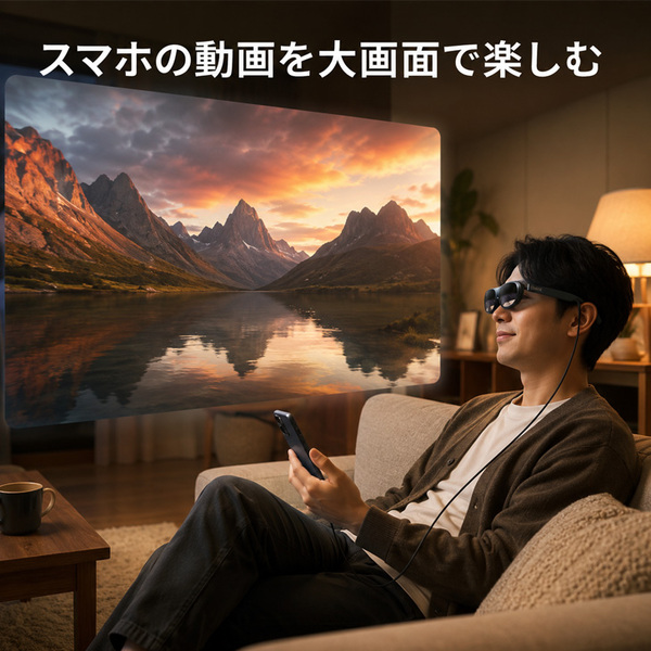 【中古良品】ROKID MAX RA201 ARグラス ROKID 自分専用の大画面 本体のみ スマホ・PC・ゲーム機対応 Micro-OLED 120Hz　sub_image3