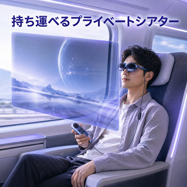【グラス&ステーションセット】ROKID MAX RA201 ARグラス ROKID STATION Remote セット フルHD Micro-OLED 最大120Hz 近視度数調整対応sub_image3