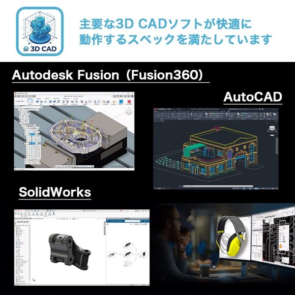 3D CAD推奨モデル 製造・設計向け ゲーミングPC デスクトップ COMBAT ZONE S7 GeForce RTX5060 Corei7 14700F Win11 SSD1TB メモリ32GBsub_image5
