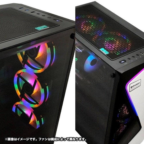 ゲーミングPC  COMBAT ZONE S7 AMD Radeon RX9060XT AMD Ryzen5 5600GT Win11 SSD500GB メモリ16GB 新品1年保証sub_image3