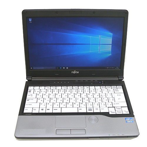 【中古パソコン】富士通 S762/G 中古 モバイル ノートパソコン Office Win10 第3世代 [corei5 3340M 2.7GHz 4GB SSD128GB 無線 13.3型 ] :訳あり品sub_image1