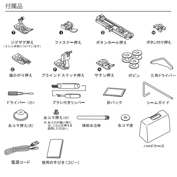 【レンタル】1泊2日〜SINGER SN778EX コンピューターミシン 文字・模様207種類 ワイドテーブル・フットコントローラー付sub_image6
