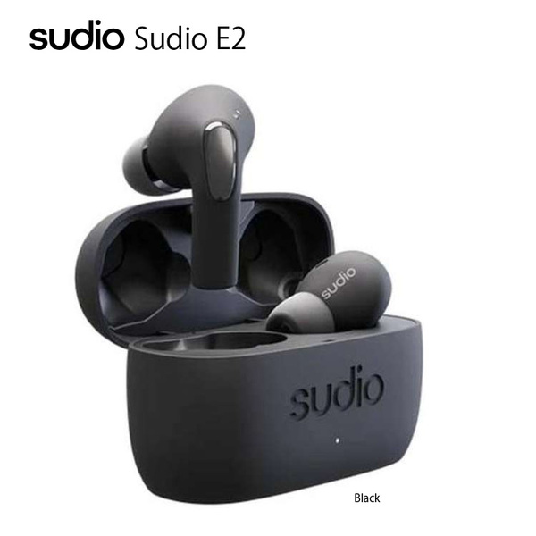 【新品未使用】Sudio E2 完全ワイヤレス イヤホン アクティブ・ノイズ・キャンセリング Bluetooth ブラック SD-1211sub_image1