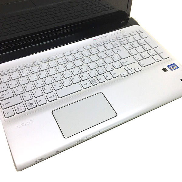 【中古パソコン】SONY VAIO E SVE15119FJW 中古 ノート Office Win10 Home 第3世代[Core i7 3612Q メモリ8GB SSD256GB Blu-ray 無線 テンキー カメラ 15.5型 ] :良品sub_image2