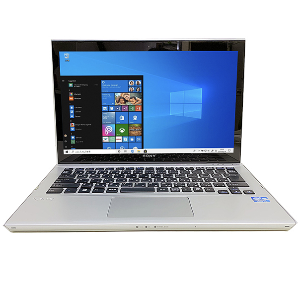 【中古パソコン】SONY VAIO Tシリーズ SVT1313AJD タッチパネル 中古 ノート Office Win10 BTカメラ HDMI [Corei5 3337U 1.8GHz 8G SSD128GB 13.3型]:訳ありsub_image2