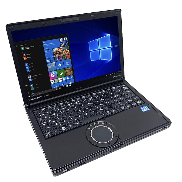 【中古パソコン】Panasonic CF-SX1 レアカラーブラック 中古 ノート Office Win10 [core i5 2540M 2.60GHz 8GB SSD256GB マルチ 無線 カメラ 12.1型 ] :良品sub_image1