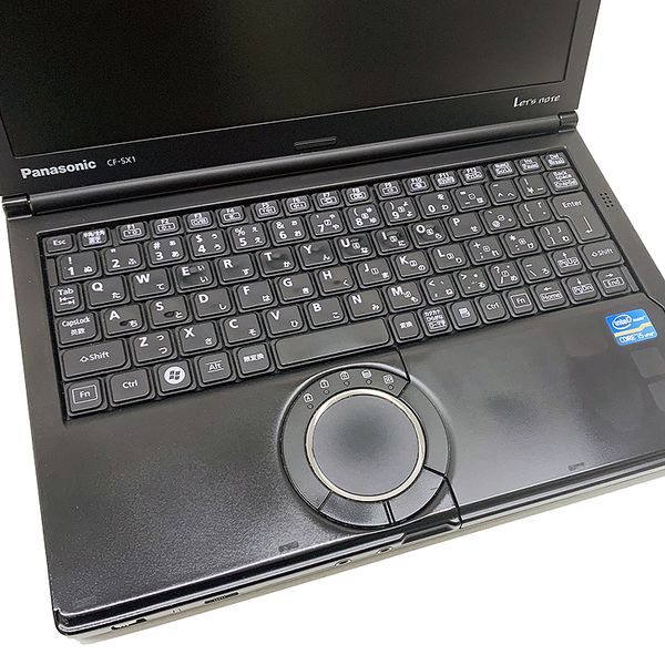 【中古パソコン】Panasonic CF-SX1 レアカラーブラック 中古 ノート Office Win10 [core i5 2540M 2.60GHz 8GB SSD256GB マルチ 無線 カメラ 12.1型 ] :良品sub_image2