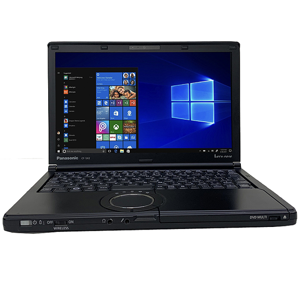 【中古パソコン】Panasonic CF-SX2 レアカラーブラック 中古 ノート Office Win10 [core i5 3320M 2.60GHz 8GB SSD512GB マルチ 無線 カメラ 12.1型  ] :良品sub_image2