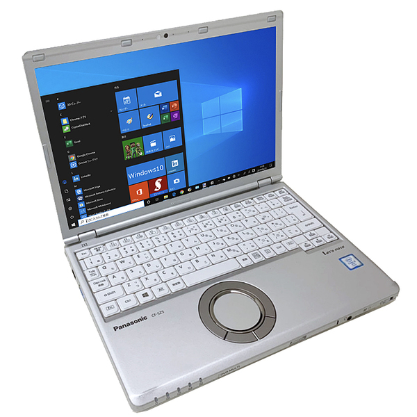【中古パソコン】Panasonic CF-SZ5 中古 ノートパソコン Office Win10 [core i5 6300U 2.4GHz 4GB 256GB SSD マルチ 無線 BT カメラ 12.1型 ] :訳ありsub_image1