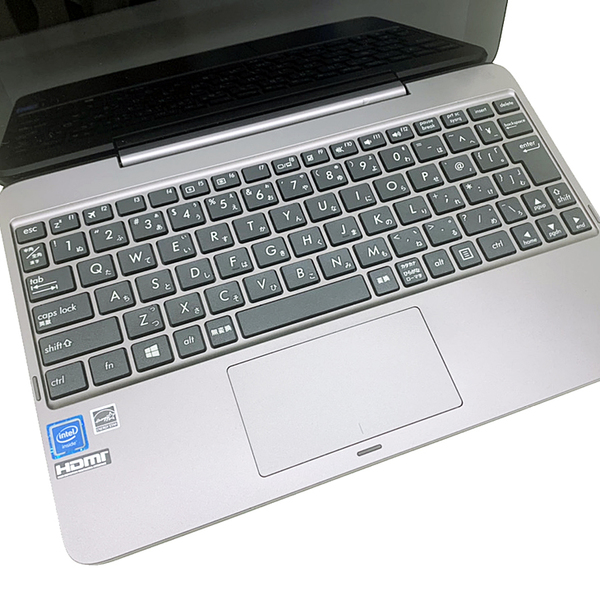 ASUS 2in1 タブレット ノート T100HA-GRAY 中古 Win10 WXGA カメラ[Atom x5-Z8500 64GB 無線 BT 10.1 ] :訳あり ドックキー ペンsub_image3