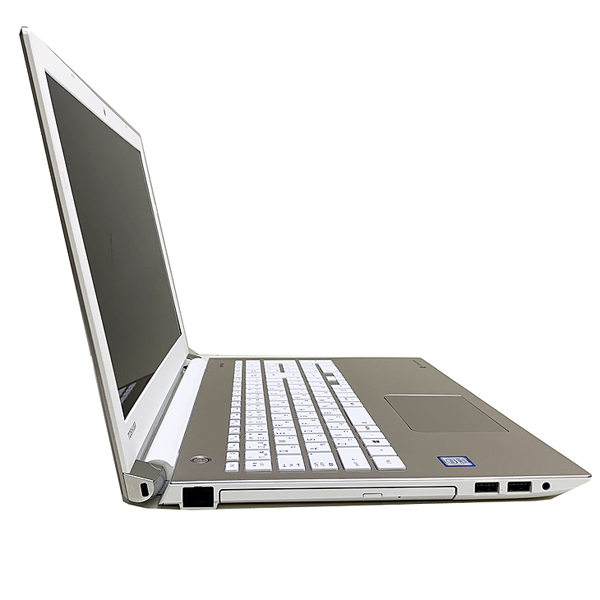 東芝 DynaBook T45/EGSB 中古ノートパソコン Office Win10 第七世代 フルHD テンキー カメラ [core i3 7100U 2.4GHz 4G HDD1TB 15.6型 ゴールド] :美品訳ありsub_image3