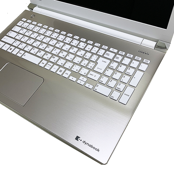 東芝 DynaBook T45/EGSB 中古ノートパソコン Office Win10 第七世代 フルHD テンキー カメラ [core i3 7100U 2.4GHz 4G HDD1TB 15.6型 ゴールド] :美品訳ありsub_image5
