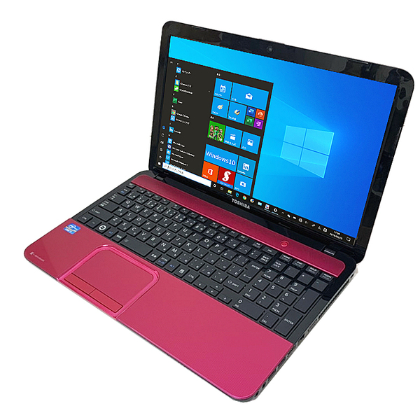 【中古パソコン】東芝 DynaBook T552/58FR 中古ノート Office Win10 Blu-ray読書可! [core i7 3610QM 8GB SSD256GB BD 無線 テンキー カメラ 15.6型 ルビーロゼ] :良品sub_image3