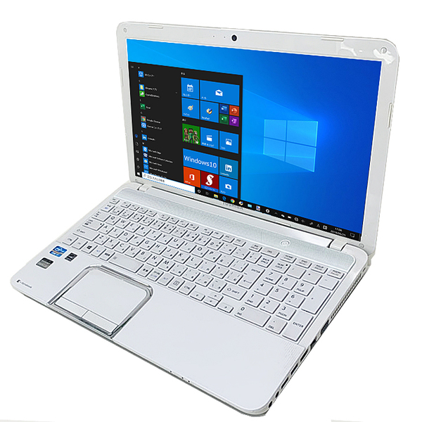 東芝 DynaBook T552/58GW 中古ノート Office Win10 home Blu-ray読書可! [core i7 3630QM 8G SSD512GB BD 無線 テンキー 15.6型 ホワイト] :訳ありsub_image3