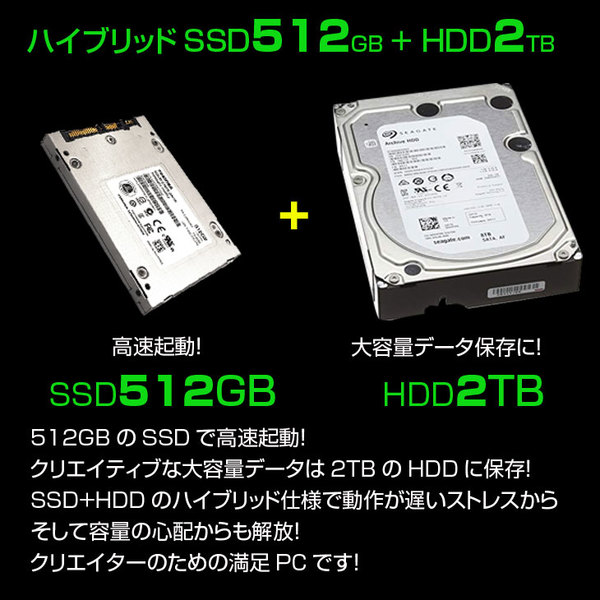 DELL Precision T7810   ワークステーション クリエーター Quadro M4000 搭載 Win10 Office [Xeon E5-2620V3 メモリ64GB SSD512GB+新品HDD2TB]:良品sub_image3