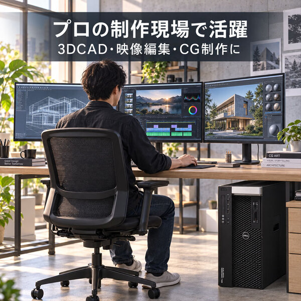 【中古パソコン】Dell Precision Tower 7910 デュアルXeon E5-2687W v4×2 Quadro P6000  メモリ64GB SSD512GB HDD2TB ウルトラハイエンドワークステーションsub_image6