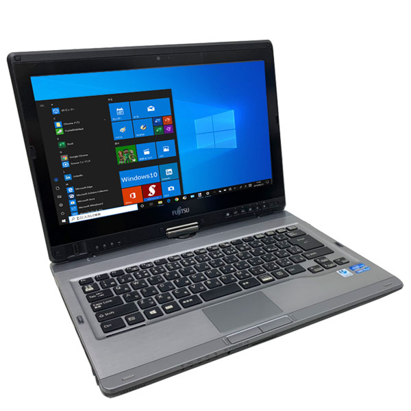 富士通 FMV T902/G 中古ノートタブレット 13.3型ワコム製タッチパネル Office[Corei5 3340M 2.7GHz SSD256GB 8GB 無線 BT ペン マルチ]:良品sub_image1