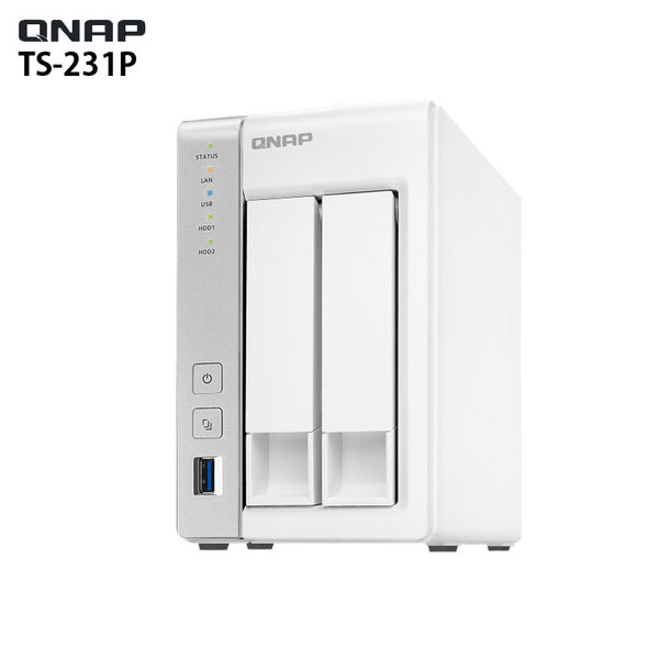 【中古NAS】QNAP TS-231P デュアルコア1.7GHz CPU 1GBメモリ 2ベイ ホーム&SOHO向けsub_image1