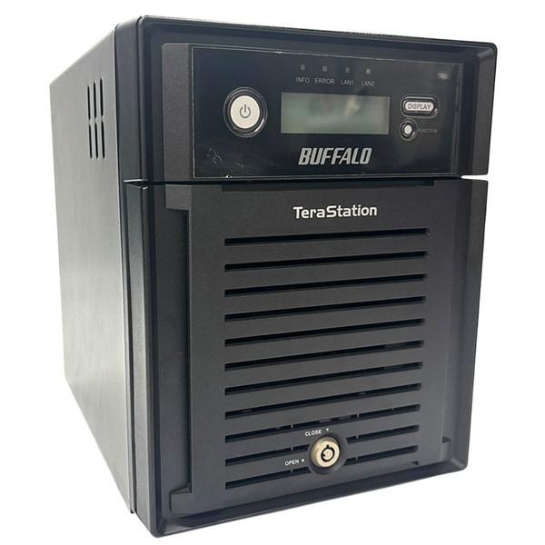 【中古】BUFFALO TeraStation TS-X2.0TL/R5 TS-XL/R5シリーズ 4-Drive NAS with HDD  NAS HDD2TB(500GB×4)sub_image2