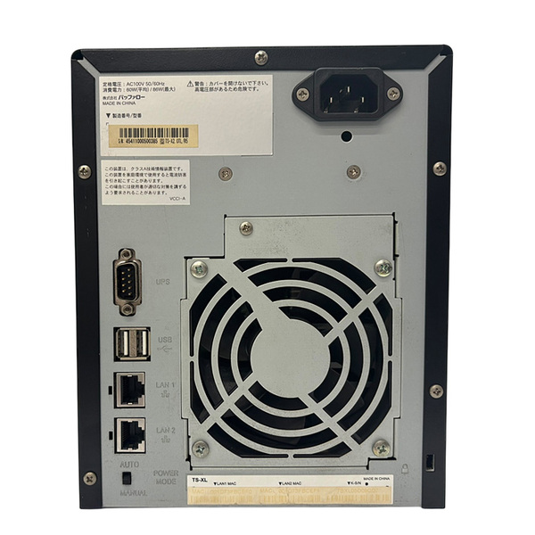 【中古】BUFFALO TeraStation TS-X2.0TL/R5 TS-XL/R5シリーズ 4-Drive NAS with HDD  NAS HDD2TB(500GB×4)sub_image5