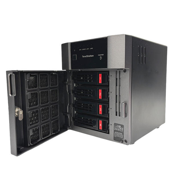 【中古】BUFFALO TeraStation TS3410DN0404 TS3410DNシリーズ 4-Drive NAS with HDD  NAS HDD4TB(1TB×4)sub_image6
