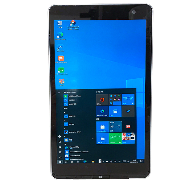 【中古パソコン】NEC LAVIE Tab W  PC-TW708BAS 中古 タブレット 今だけイヤホン  Win10 WUXGA [Atom Z3736F 1.33GHz 2GB SSD64GB 無線 BT カメラ 8型] :中古sub_image1