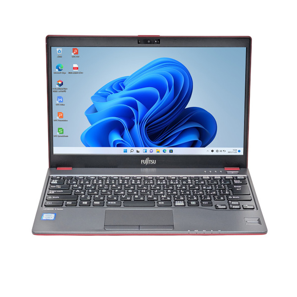 【中古パソコン】富士通 LIFEBOOK U938/S レッド ノート Office Win11 第7世代[Core i5 7300U メモリ8GB SSD256GB 無線 カメラ 13.3型]:良品sub_image4