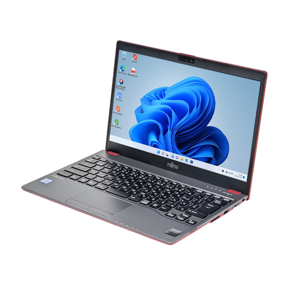 【中古パソコン】富士通 LIFEBOOK U938/S レッド ノート Office Win11 第7世代[Core i5 7300U メモリ8GB SSD256GB 無線 カメラ 13.3型]:アウトレットsub_image3