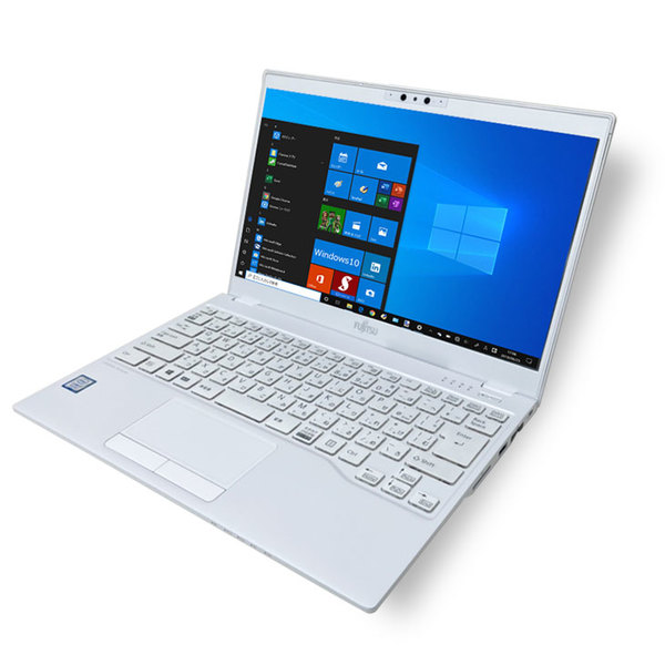 富士通 LIFEBOOK UH80/D2 MS Office2019 Win10 home 第8世代 Windows11対応[Core i7 8565U メモリ8GB SSD256GB 無線 13.3型 ホワイト] :未使用品sub_image1