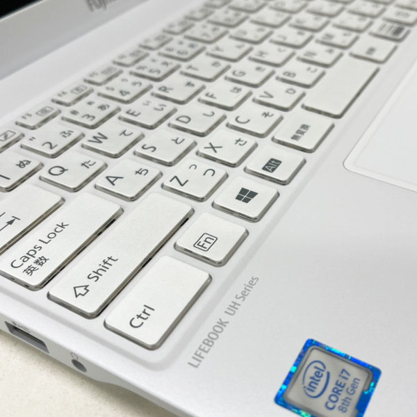 富士通 LIFEBOOK UH80/D2 MS Office2019 Win10 home 第8世代 Windows11対応[Core i7 8565U メモリ8GB SSD256GB 無線 13.3型 ホワイト] :未使用品sub_image5
