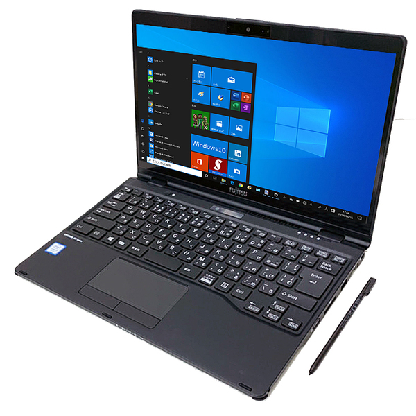 富士通 LIFEBOOK UH95/D2 MS Office2019 Win10 home 第8世代 Windows11対応 タッチパネル [Core i7 8565U 8GB SSD512GB 無線 13.3型 ブラック] :未使用品sub_image3