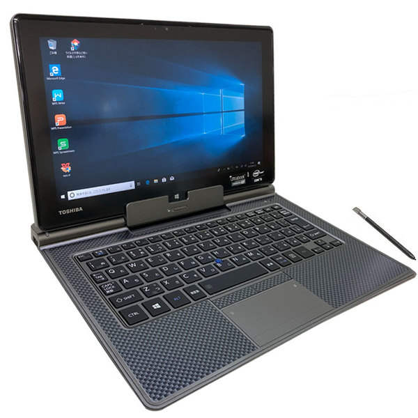 【中古パソコン】東芝 V713 中古 Office Win10 タッチパネル 第三世代 カメラ [core i5 3339Y 1.5GHz 4GB SSD128GB 11.6型 無線子機 ドックキー・ペン付] :訳アリsub_image2