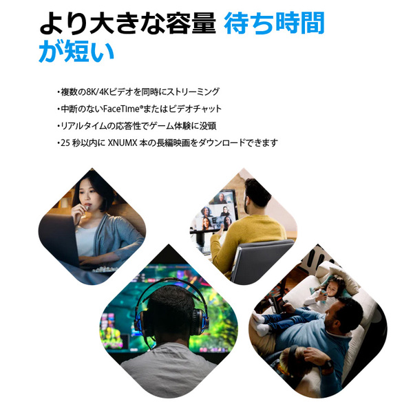 【送料無料】Linksys Velop Pro 7 MBE7003 Wi-Fi7トライバンドメッシュWi-Fiシステム最大速度約10.7GbpsQualcomm Multi-Link Operatio ホワイトsub_image2