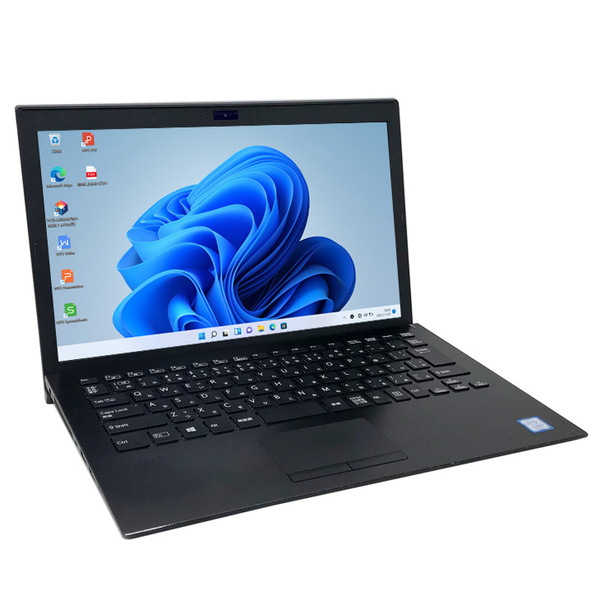 【中古】SONY VAIO ProPG VJPG11C11N 中古 ノートOffice Win11 or Win10 第8世代[Core i5 8250U 8GB SSD256GB 無線 カメラ 13.3型 ブラック] :訳アリ(外観)sub_image2